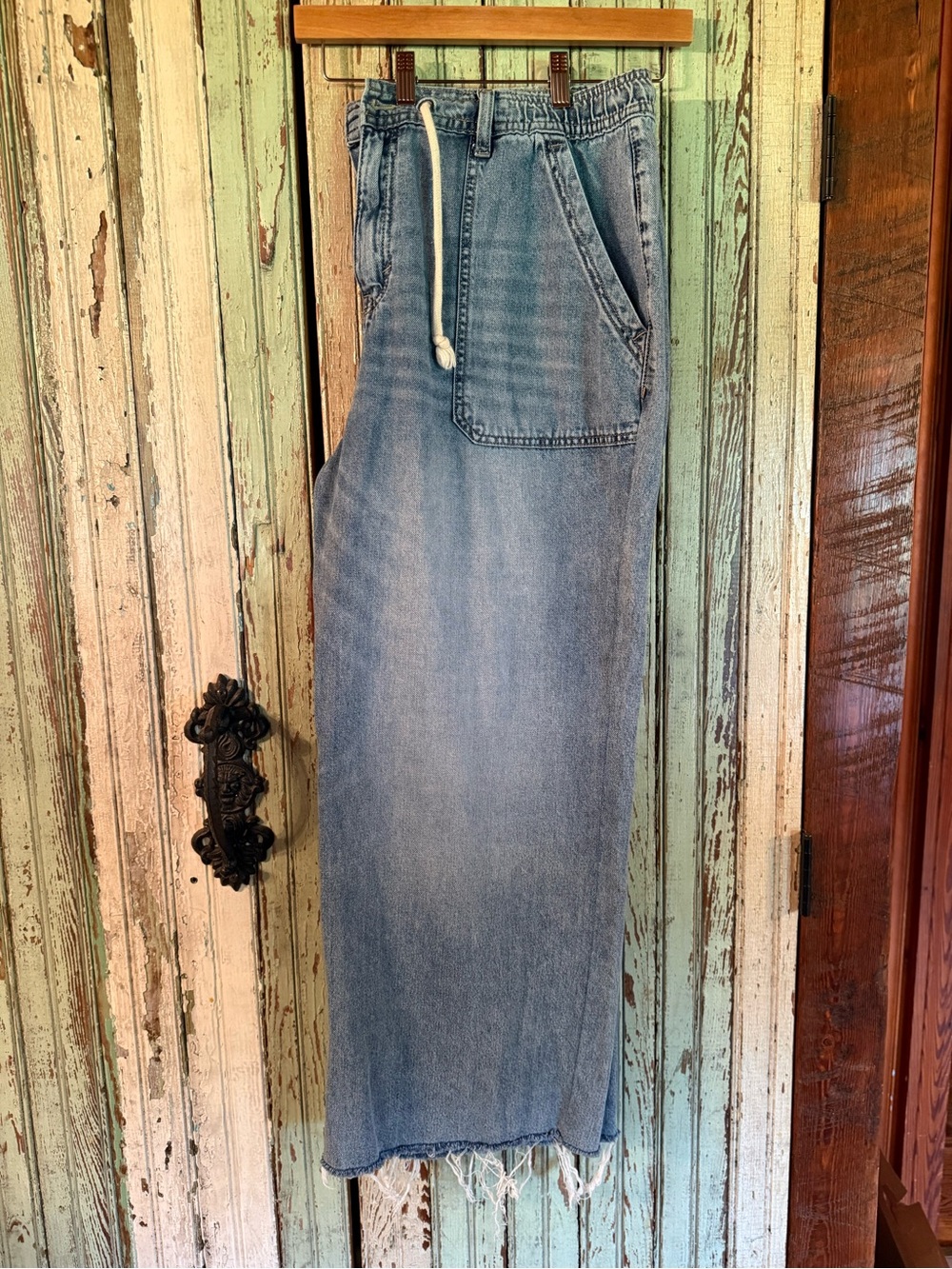 Lucky Brand Light Blue Wide Leg Denim Pants